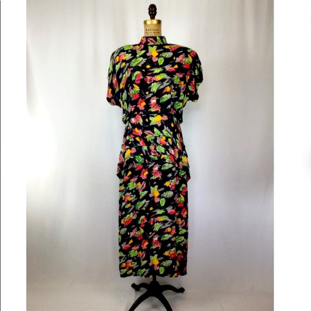P.J. Klein (RARE) vintage 1980’s dress. Size small